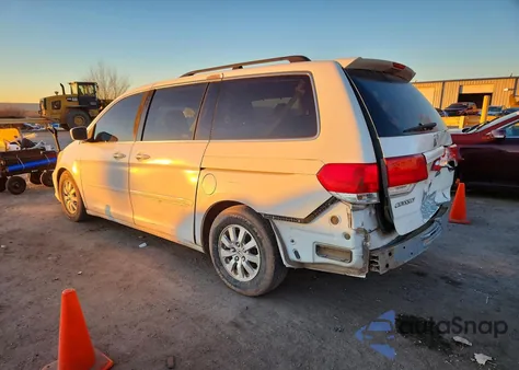 2008 Honda Odyssey Exl z USA, uszkodzony, nr VIN 5FNRL38788B407921